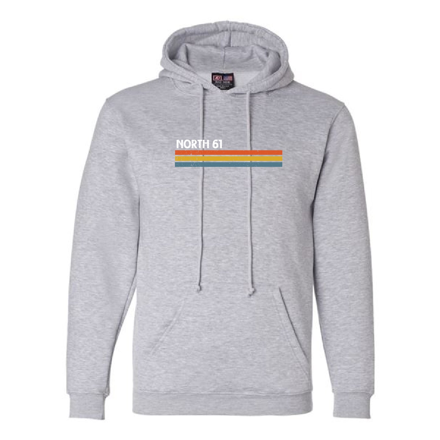 North 61 Unisex USA-Made Hooded Sweatshirt