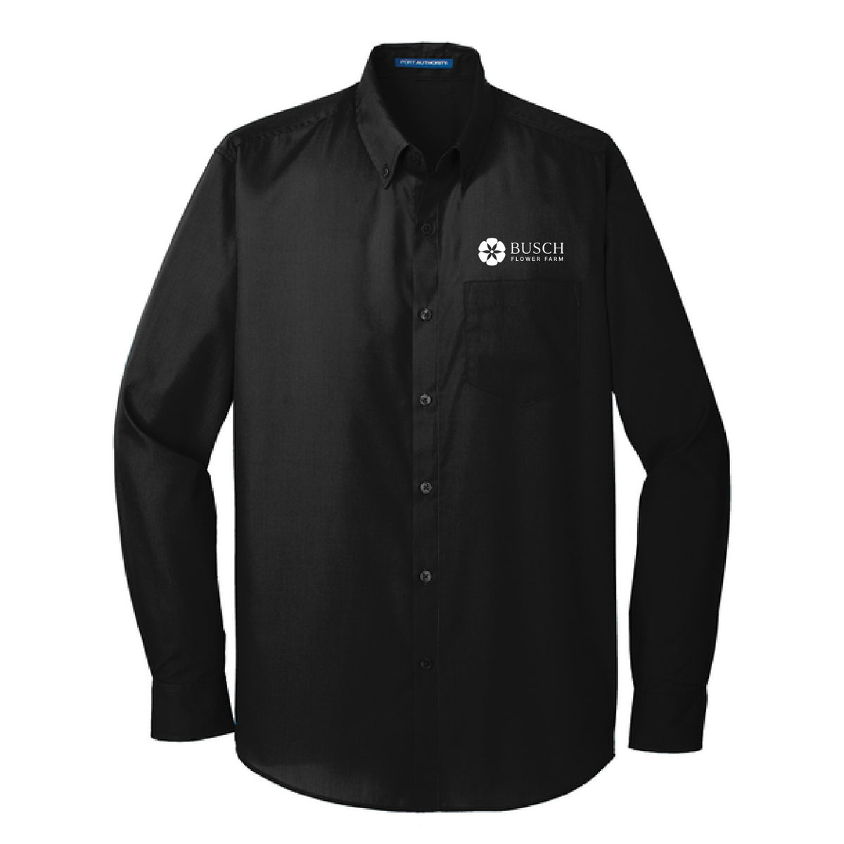 LBR Long Sleeve Carefree Poplin Shirt