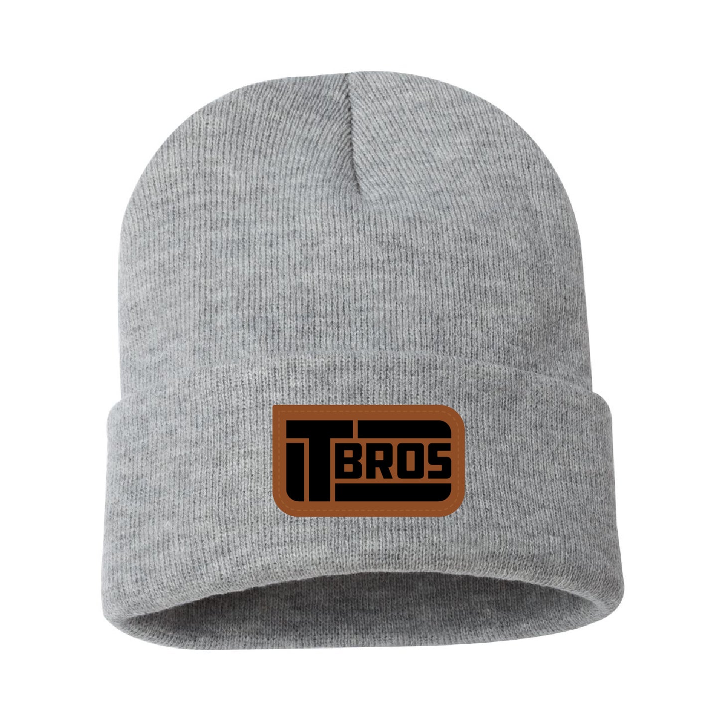 TBros Solid Cuffed Beanie