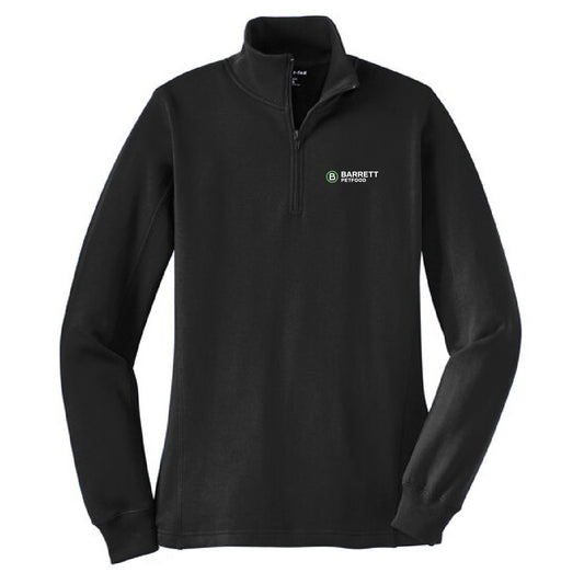 Barrett Petfood Women's 1/4-Zip Sweatshirt