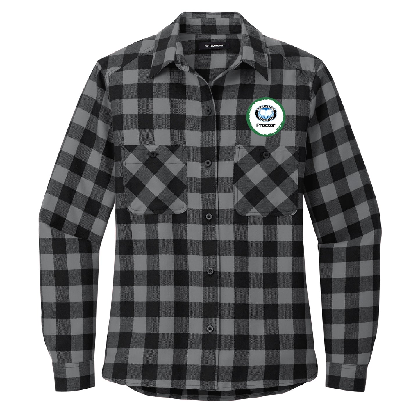 Proctor Teachers Union Plaid Flannel Shirt