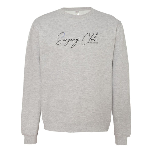 SSVS Unisex Midweight Crewneck Surgery Club (script)