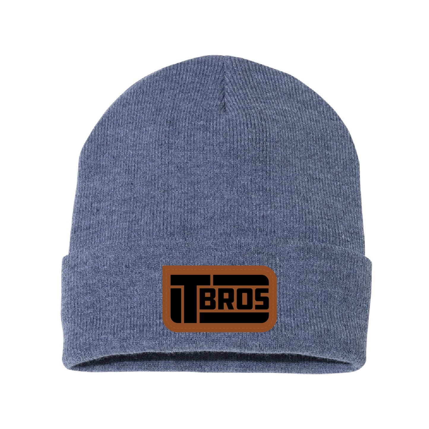 TBros Solid Cuffed Beanie