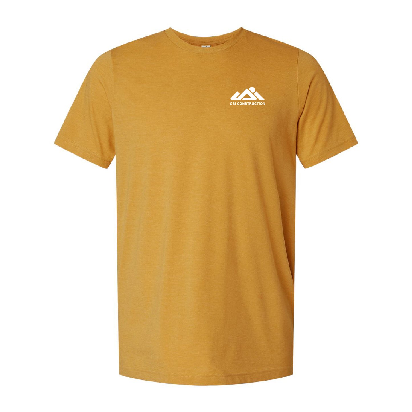 CSI Construction Unisex Combed CVC T-Shirt