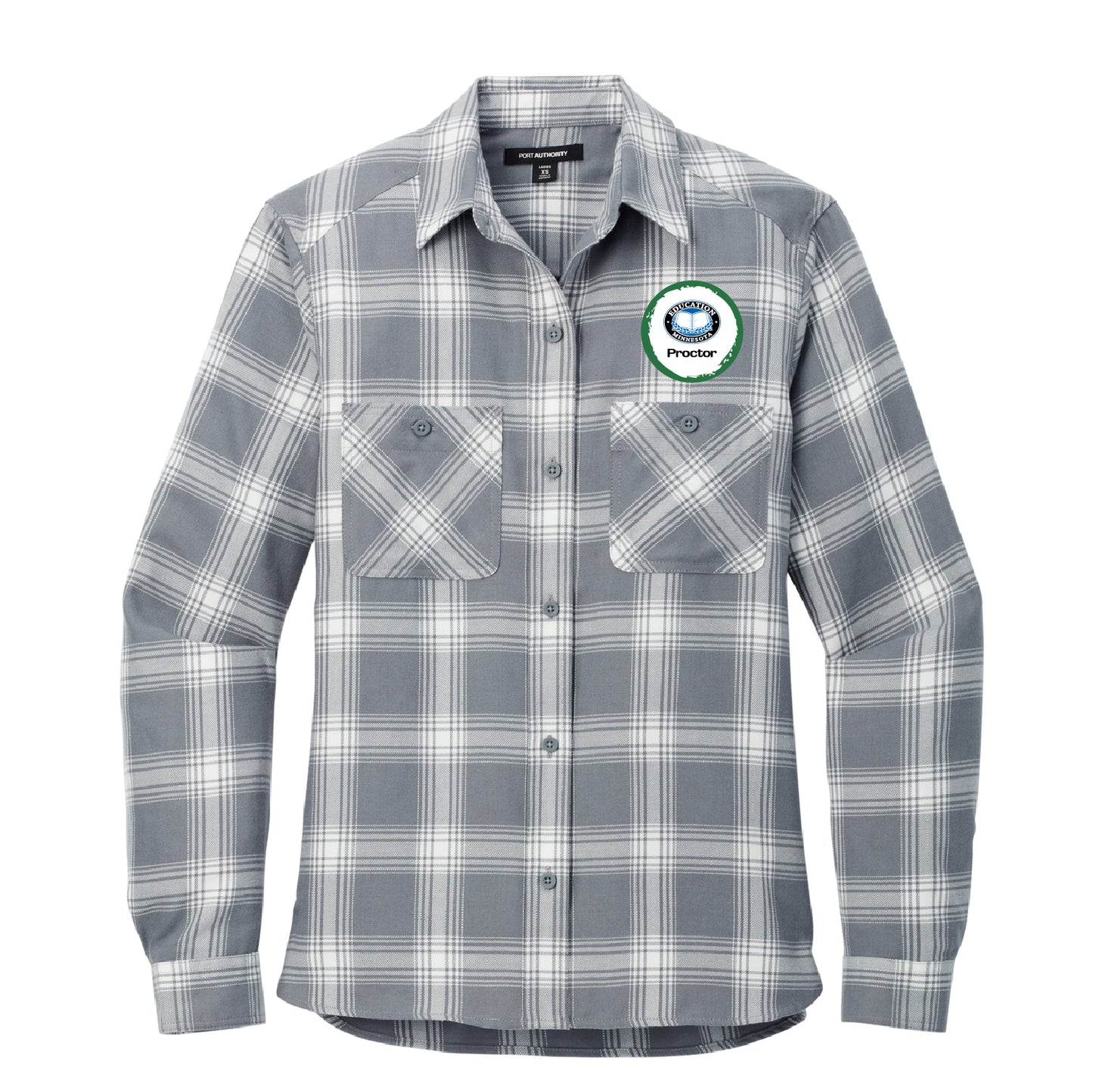 Proctor Teachers Union Plaid Flannel Shirt