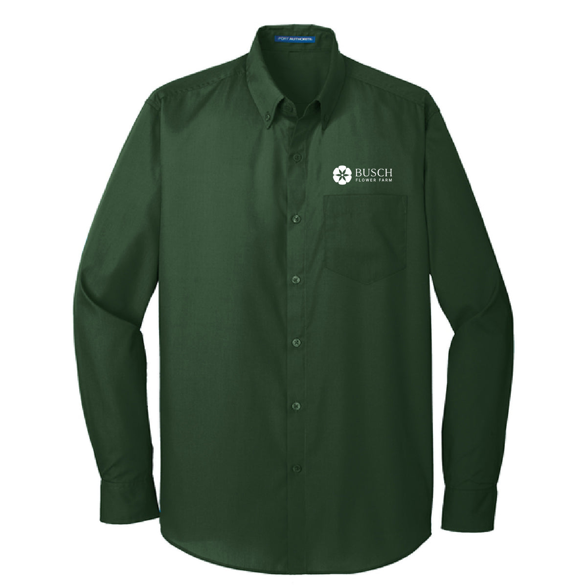 LBR Long Sleeve Carefree Poplin Shirt