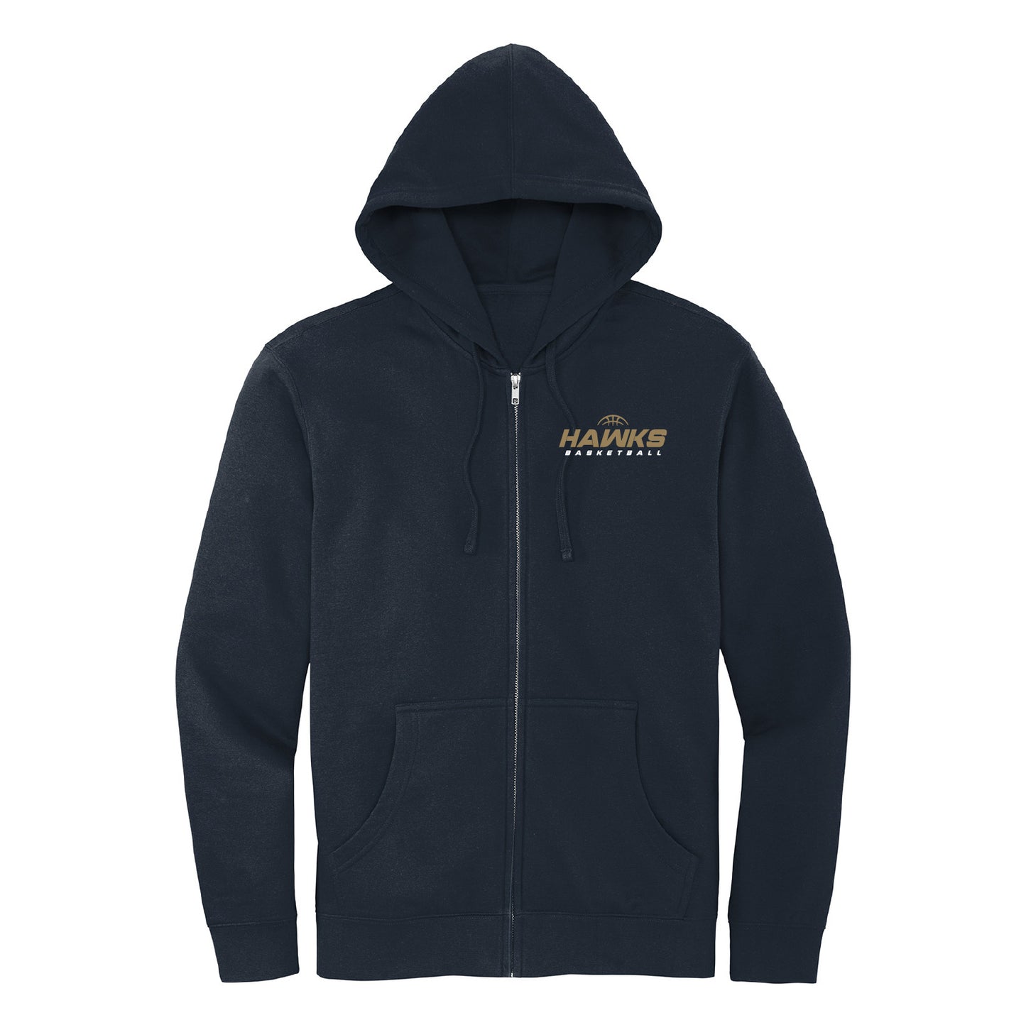 Hermantown Girls Basketball Fleece Full-Zip Hoodie