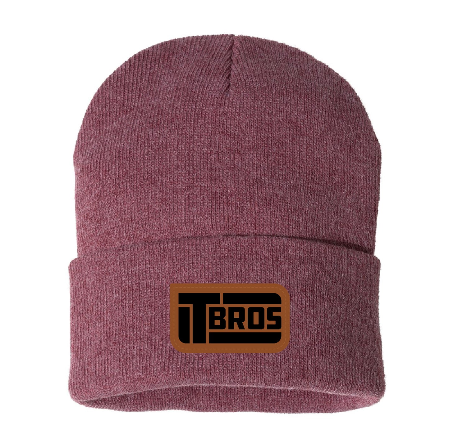 TBros Solid Cuffed Beanie