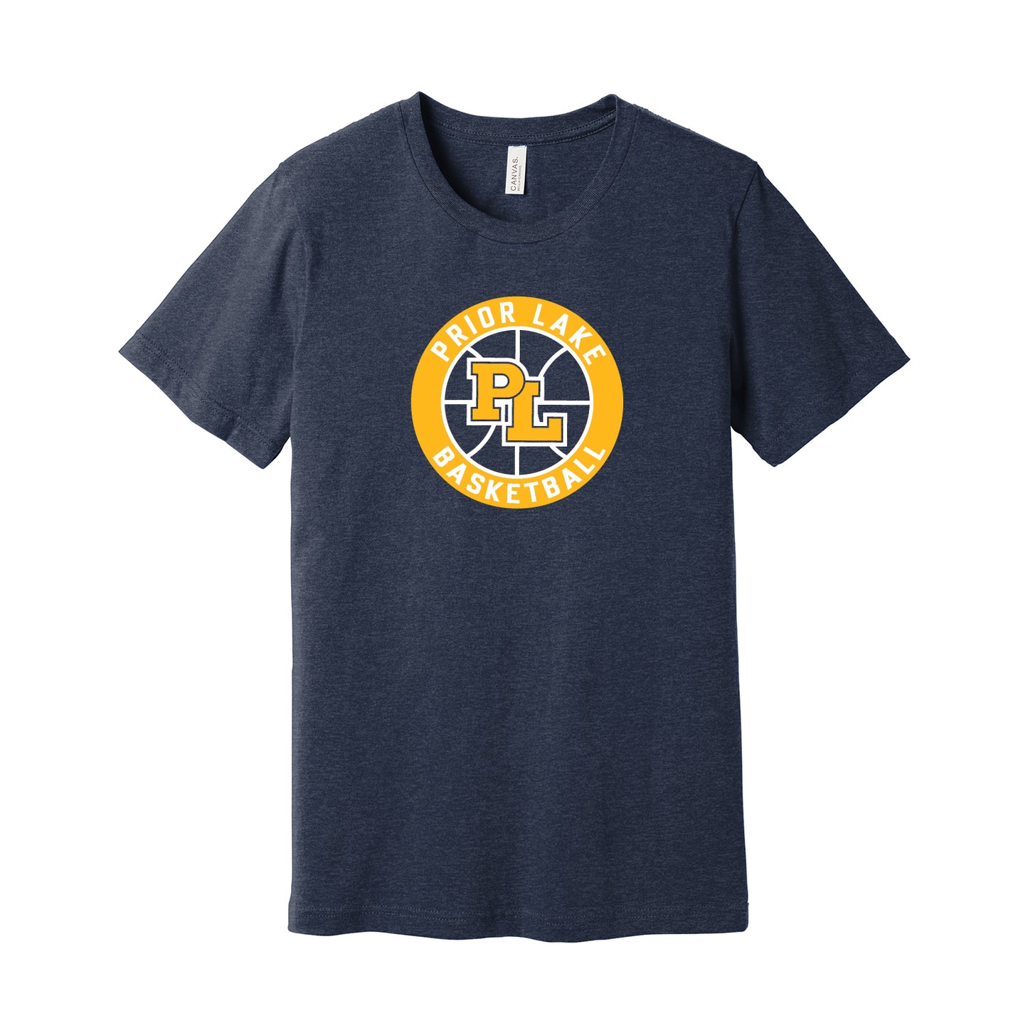 Prior Lake Basketball Soft Bella CVC Tee