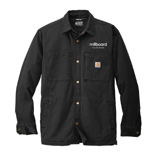 Millboard Carhartt® Rugged Flex® Fleece-Lined Shirt Jac