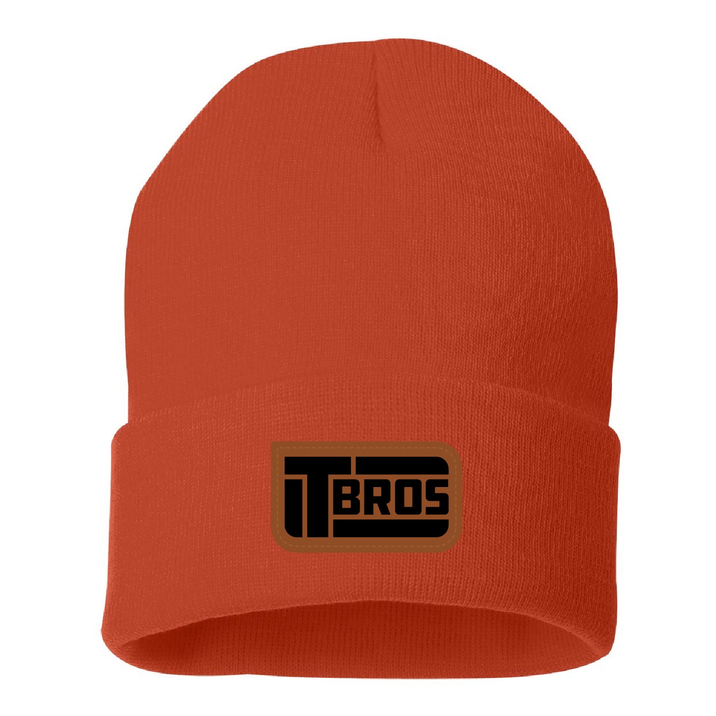 TBros Solid Cuffed Beanie