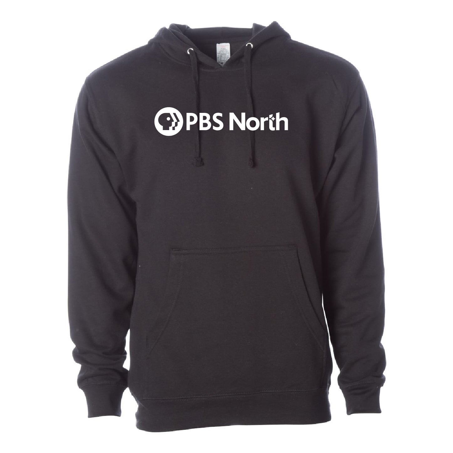 PBS North Unisex Midweight Hooded Sweatshirt - 1