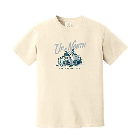 Flagship Frozen Up North Circle Dyed Heavyweight Tee