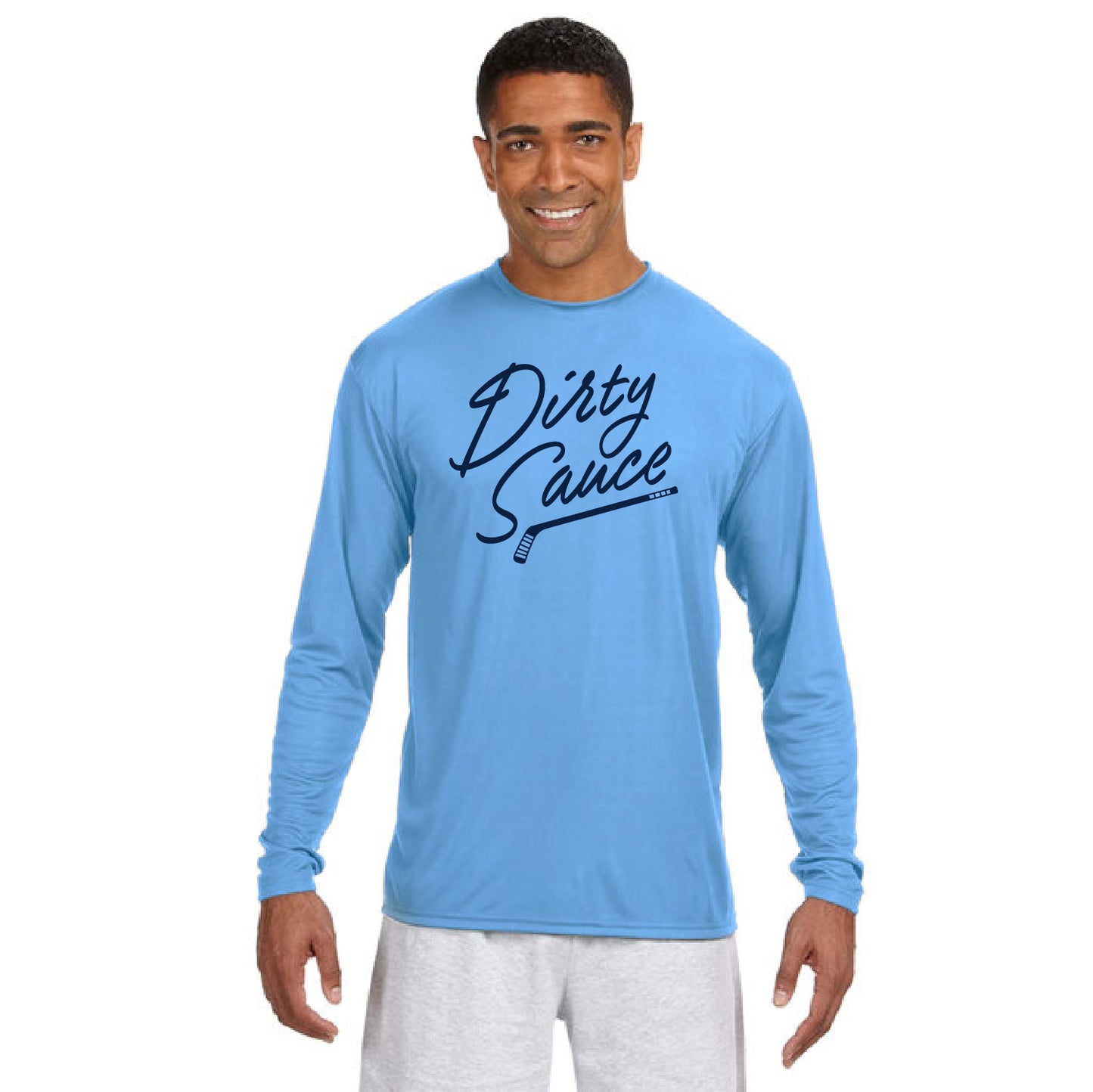 Dirty Sauce Hockey Unisex Cooling Performance Long Sleeve T-shirt