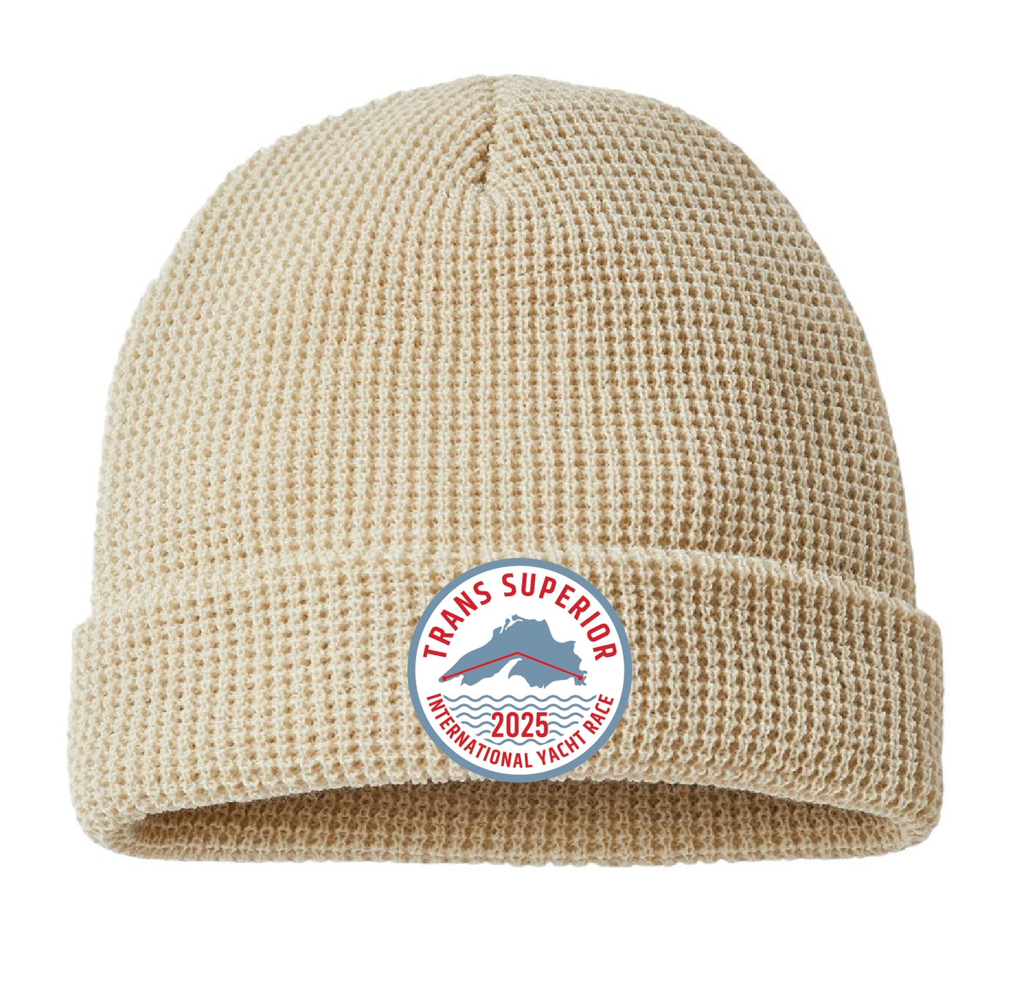 Trans Superior Yacht Race Waffle Cuffed Beanie