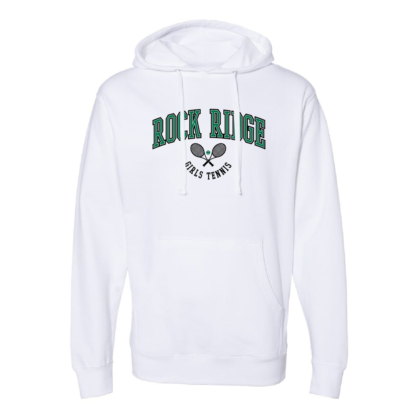 Rock Ridge Girls Tennis Unisex Midweight Hooded Sweatshirt