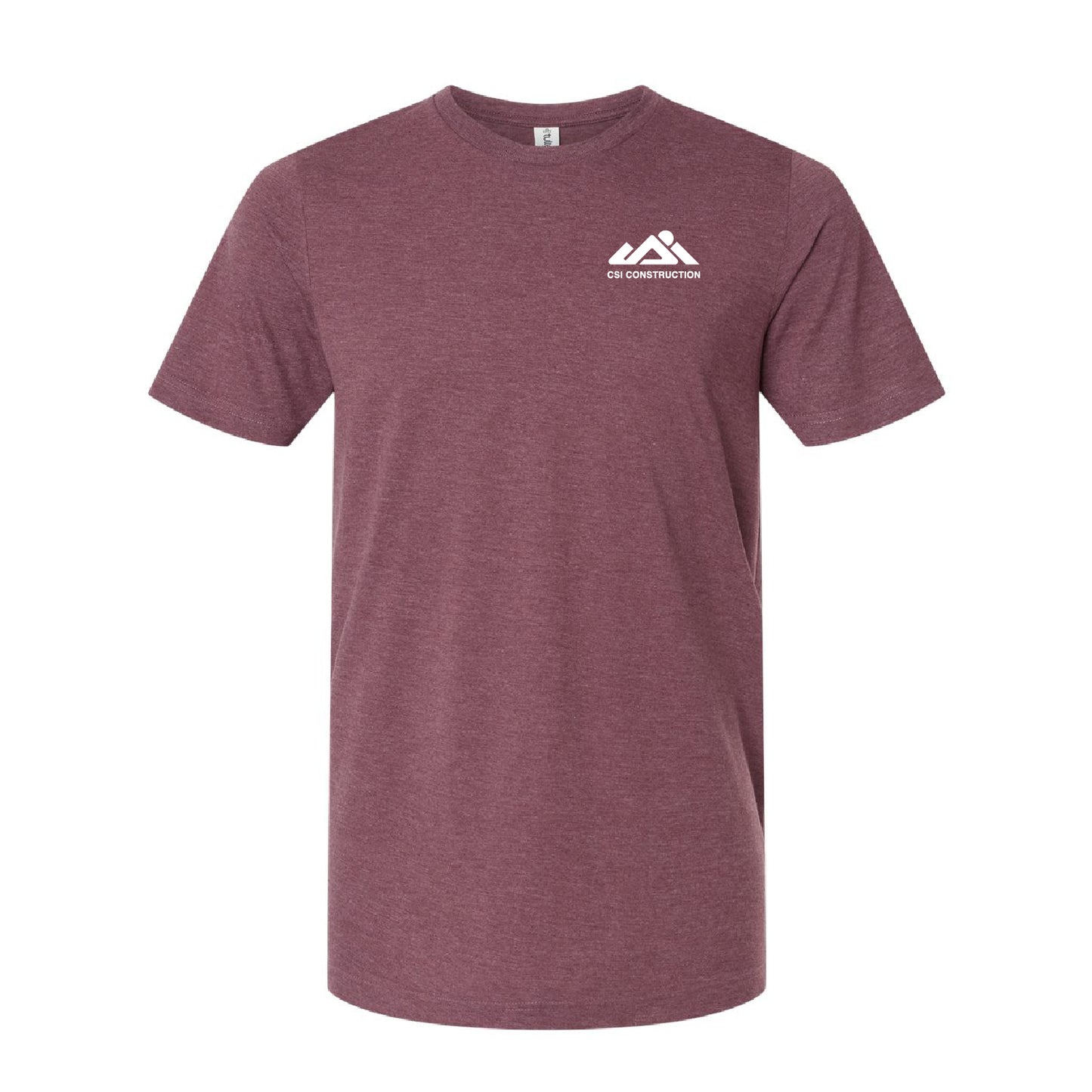 CSI Construction Unisex Combed CVC T-Shirt