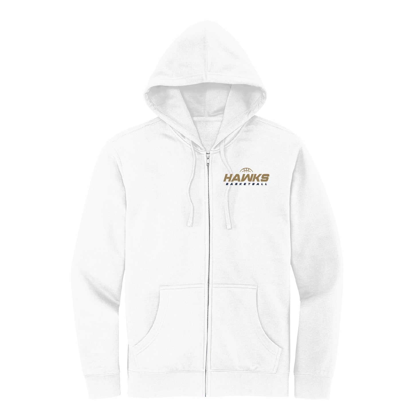 Hermantown Girls Basketball Fleece Full-Zip Hoodie