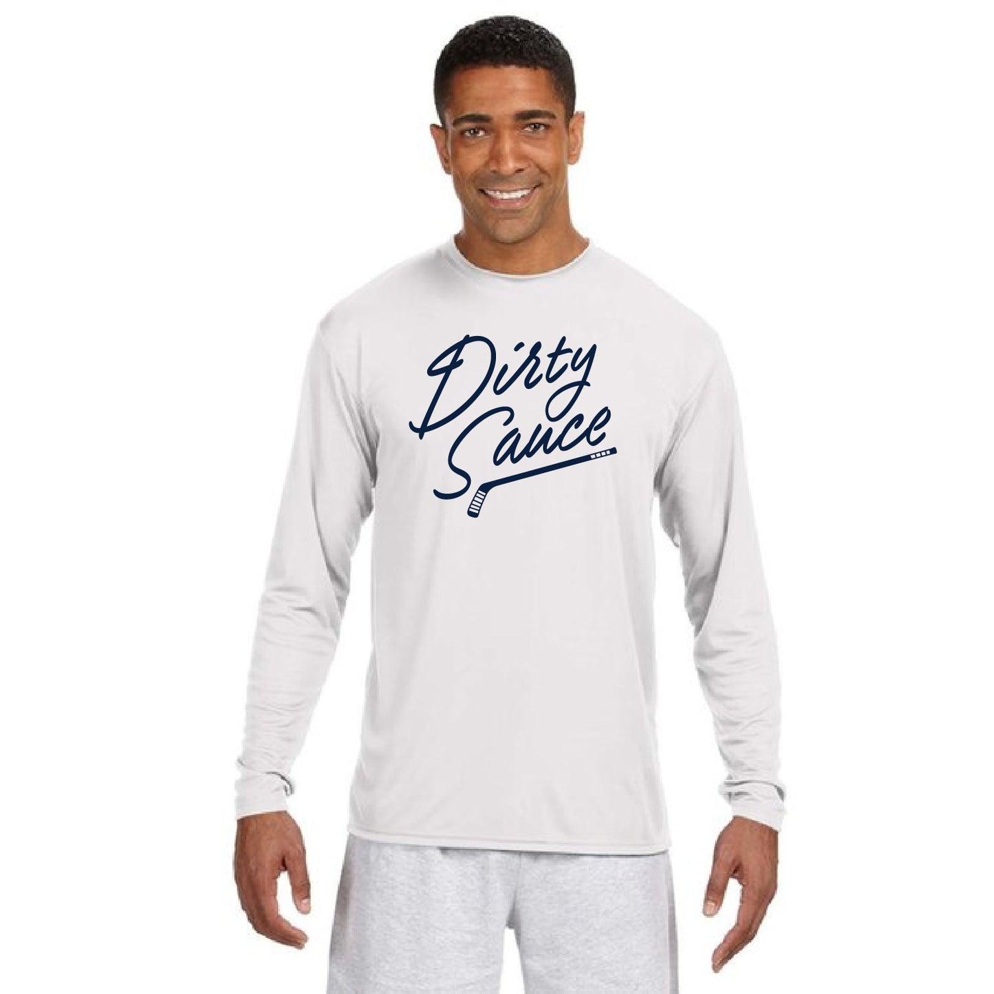 Dirty Sauce Hockey Unisex Cooling Performance Long Sleeve T-shirt