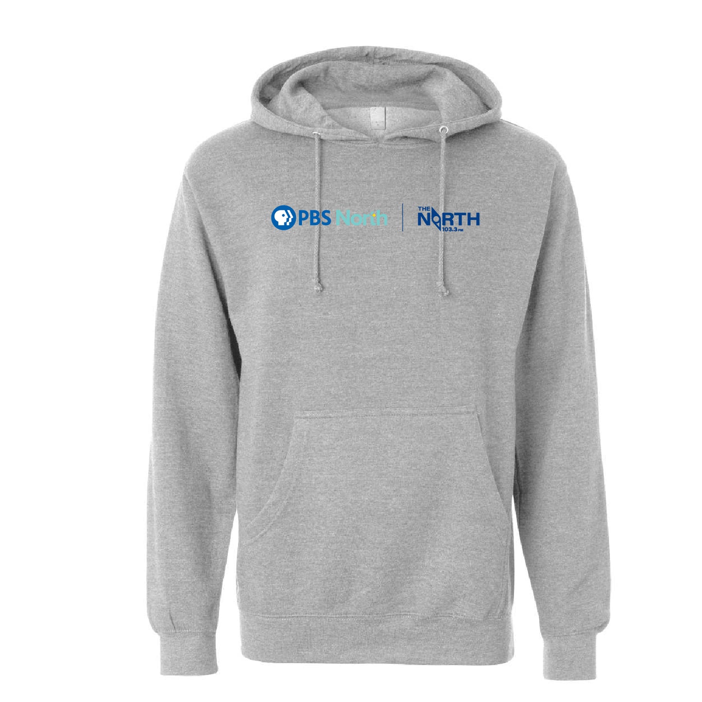 PBS North Unisex Midweight Hooded Sweatshirt - 2