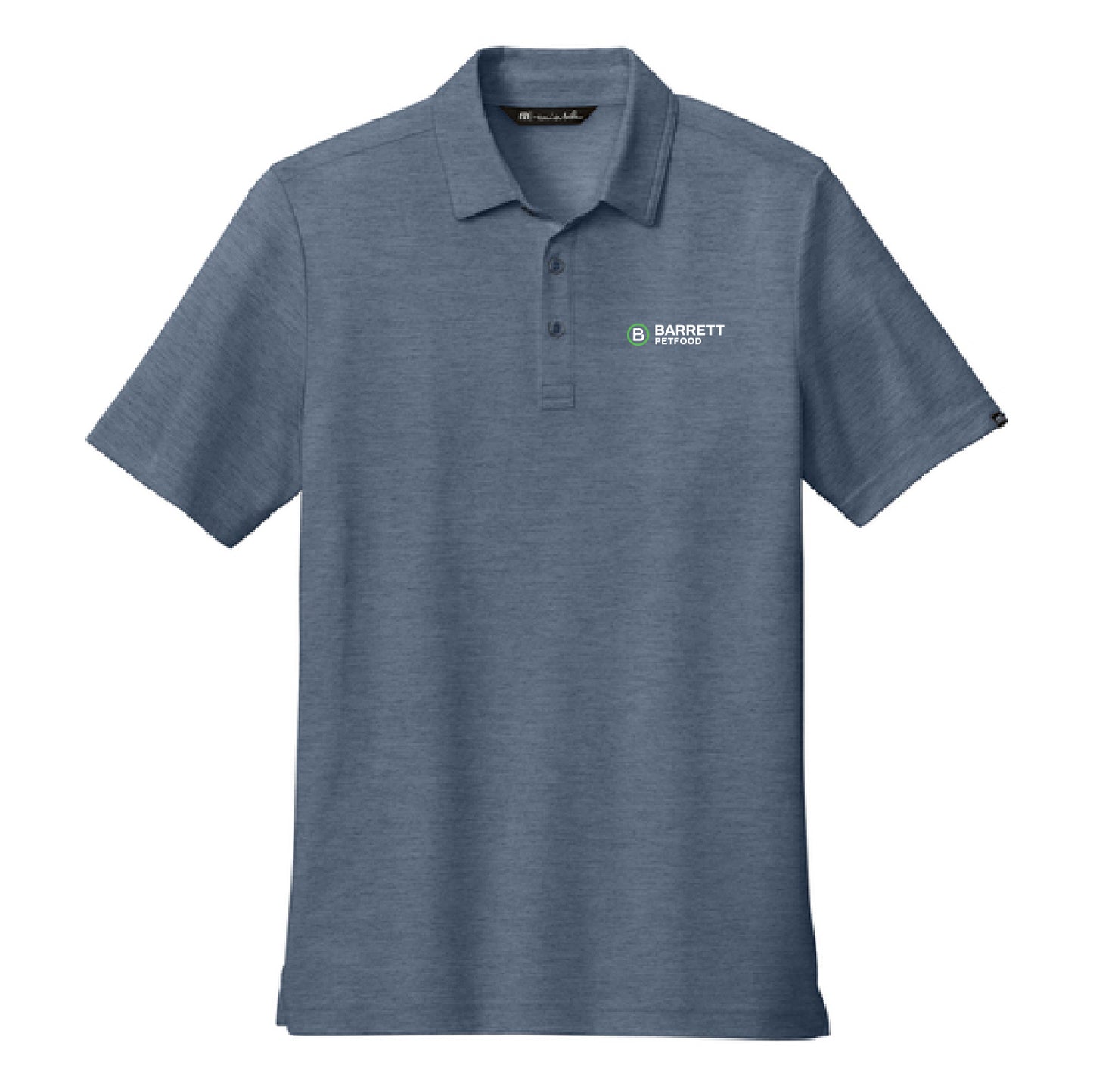 Barrett Petfood TravisMathew Oceanside Heather Polo