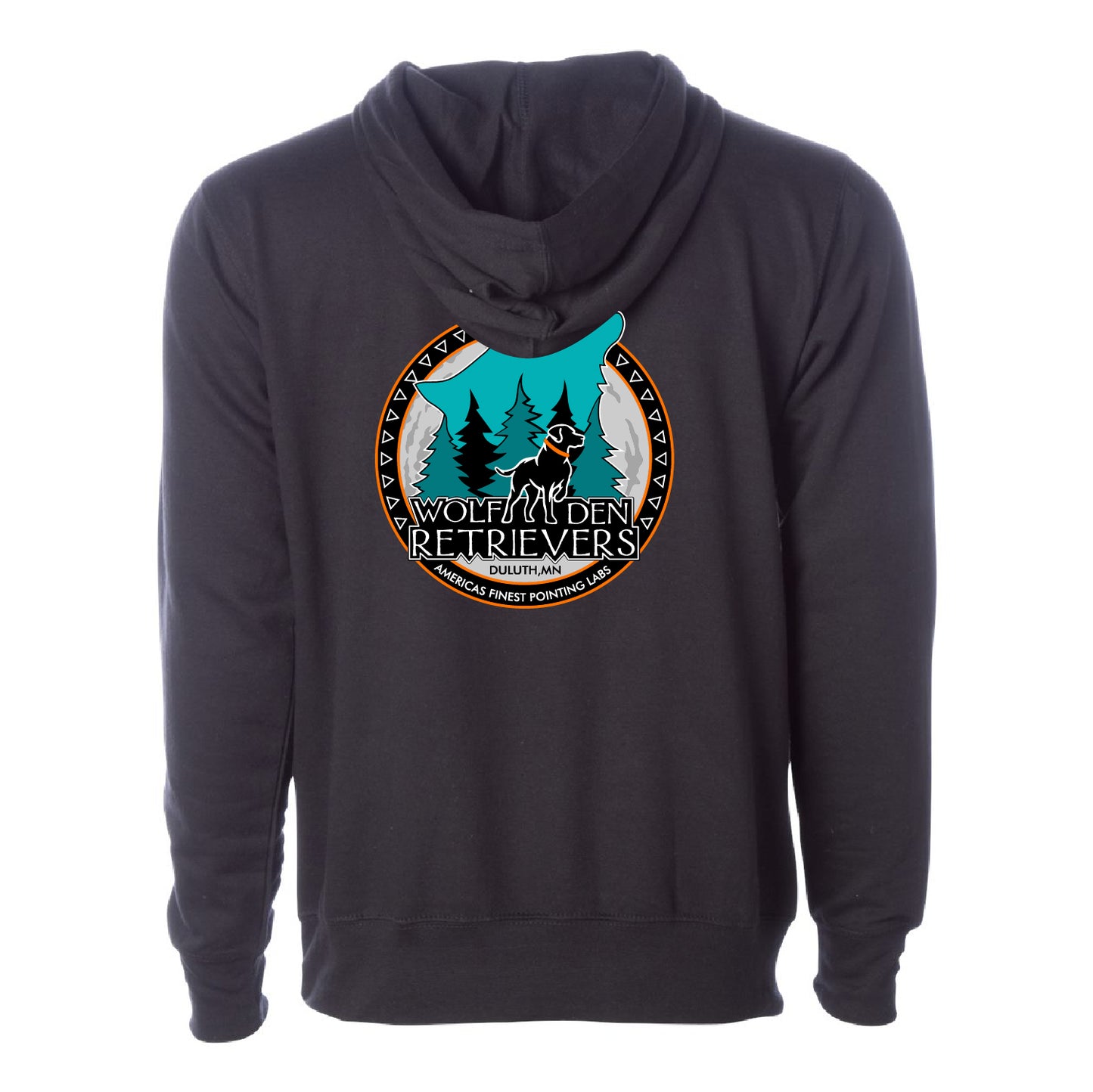 Wolf Den Retrievers Unisex Midweight Hooded Sweatshirt