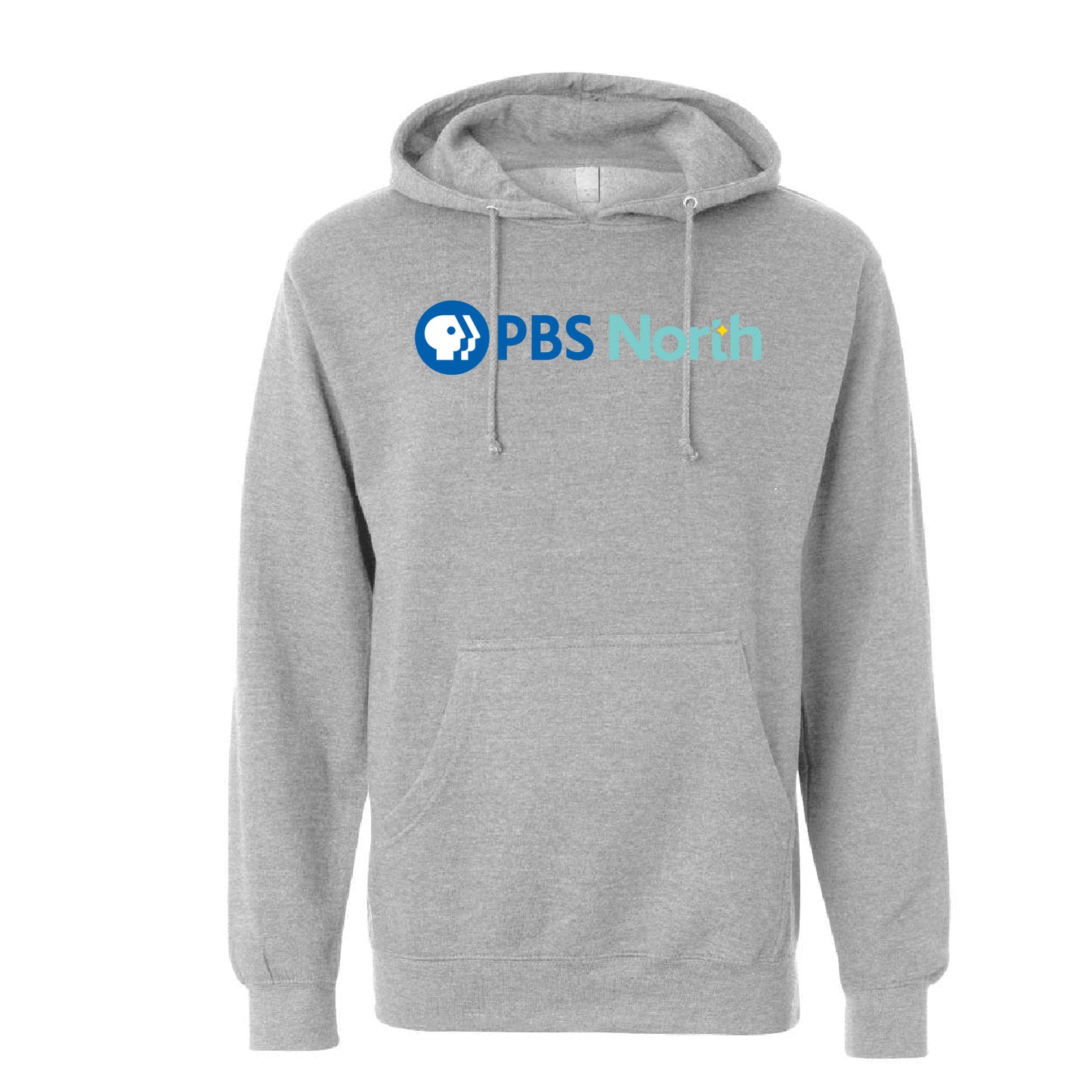 PBS North Unisex Midweight Hooded Sweatshirt - 1