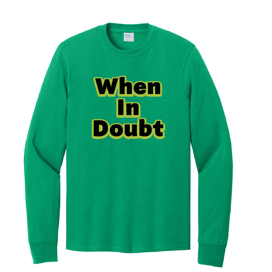 AFSCME Local 695 Put a 1,000 Out Long Sleeve Core Cotton Tee