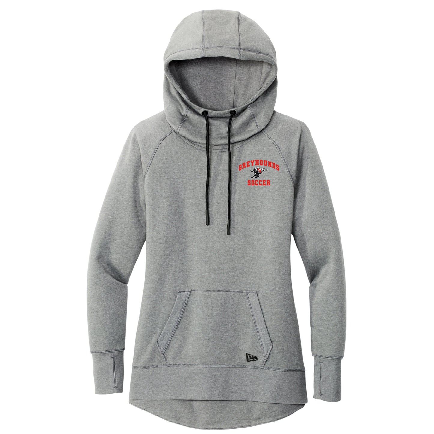 East Boys Soccer Ladies Tri-Blend Fleece Pullover Hoodie
