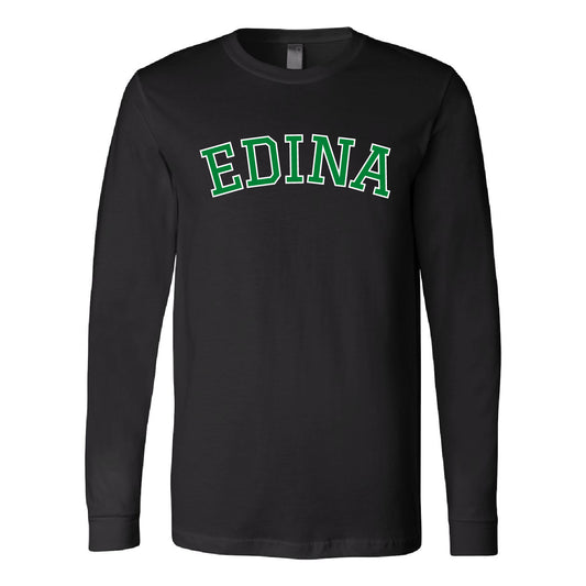 Creek Valley Elementary Unisex Jersey Long Sleeve Tee Edina Curved