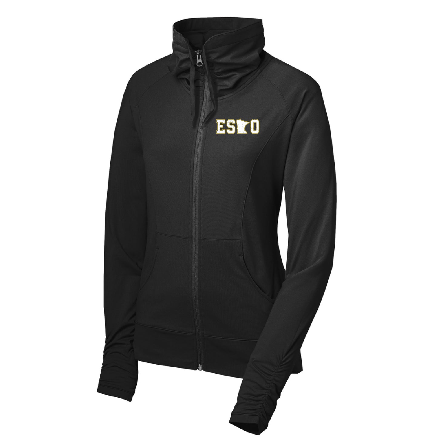 Esko Logo Ladies Sport-Wick® Stretch Full-Zip Jacket