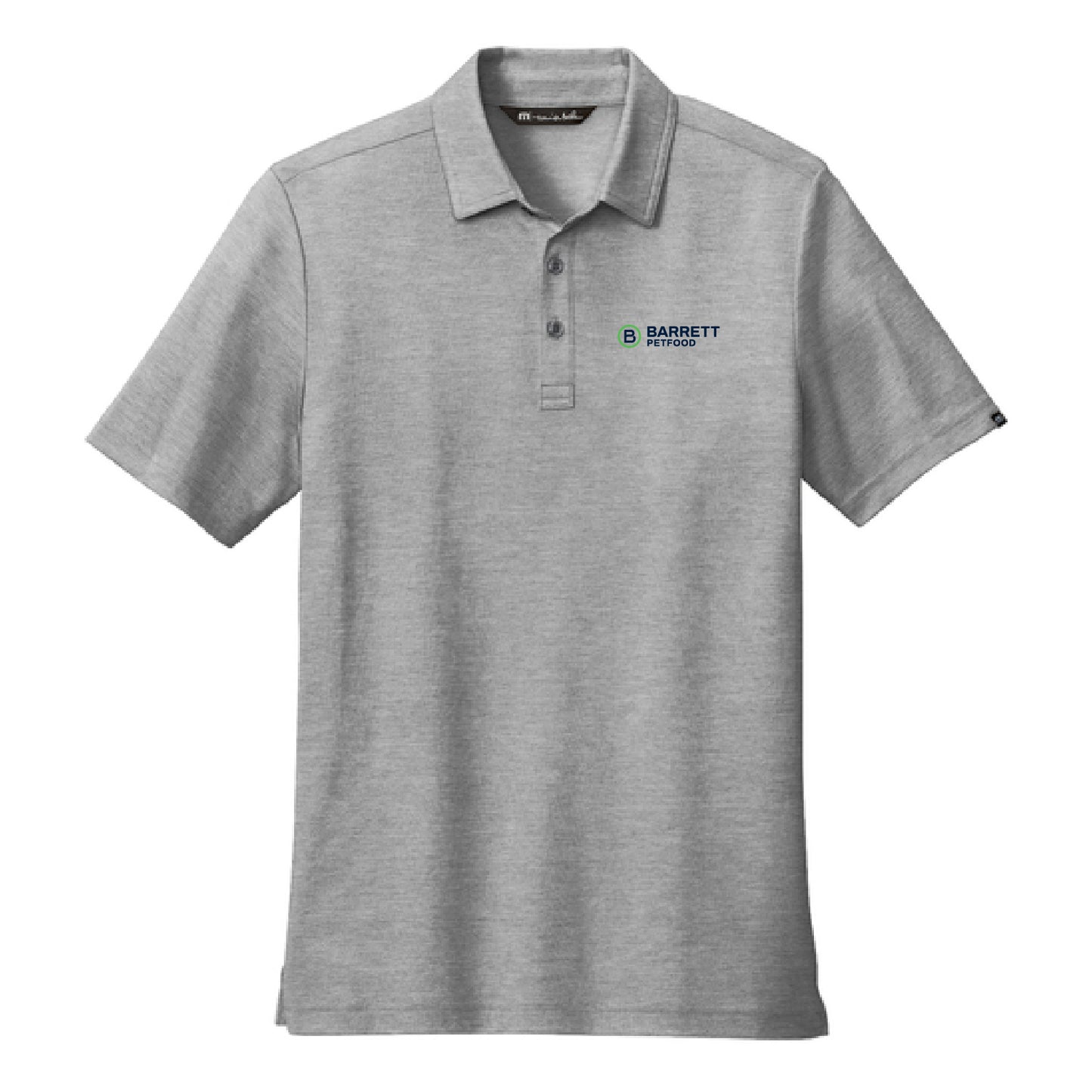 Barrett Petfood TravisMathew Oceanside Heather Polo
