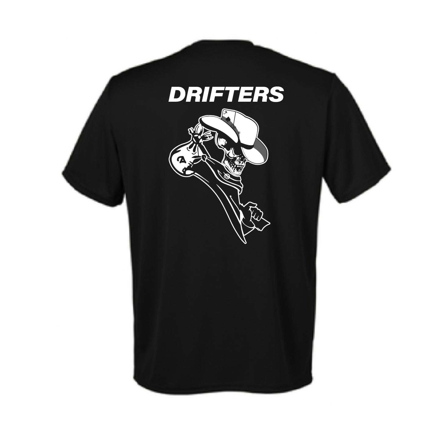 DRIFTER BLACK PERFORMANCE SHIRT