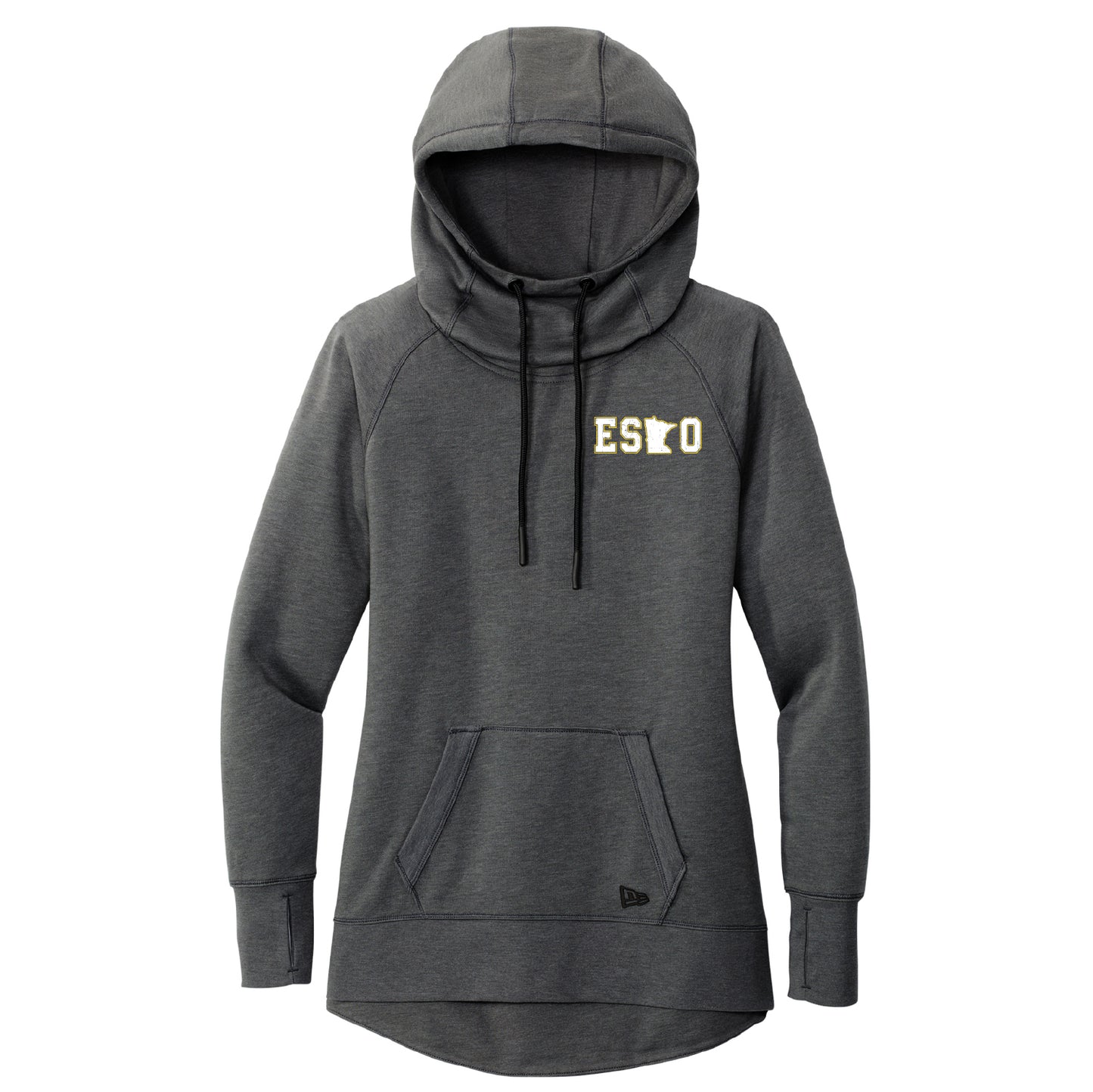 Esko Logo Ladies Tri-Blend Fleece Pullover Hoodie