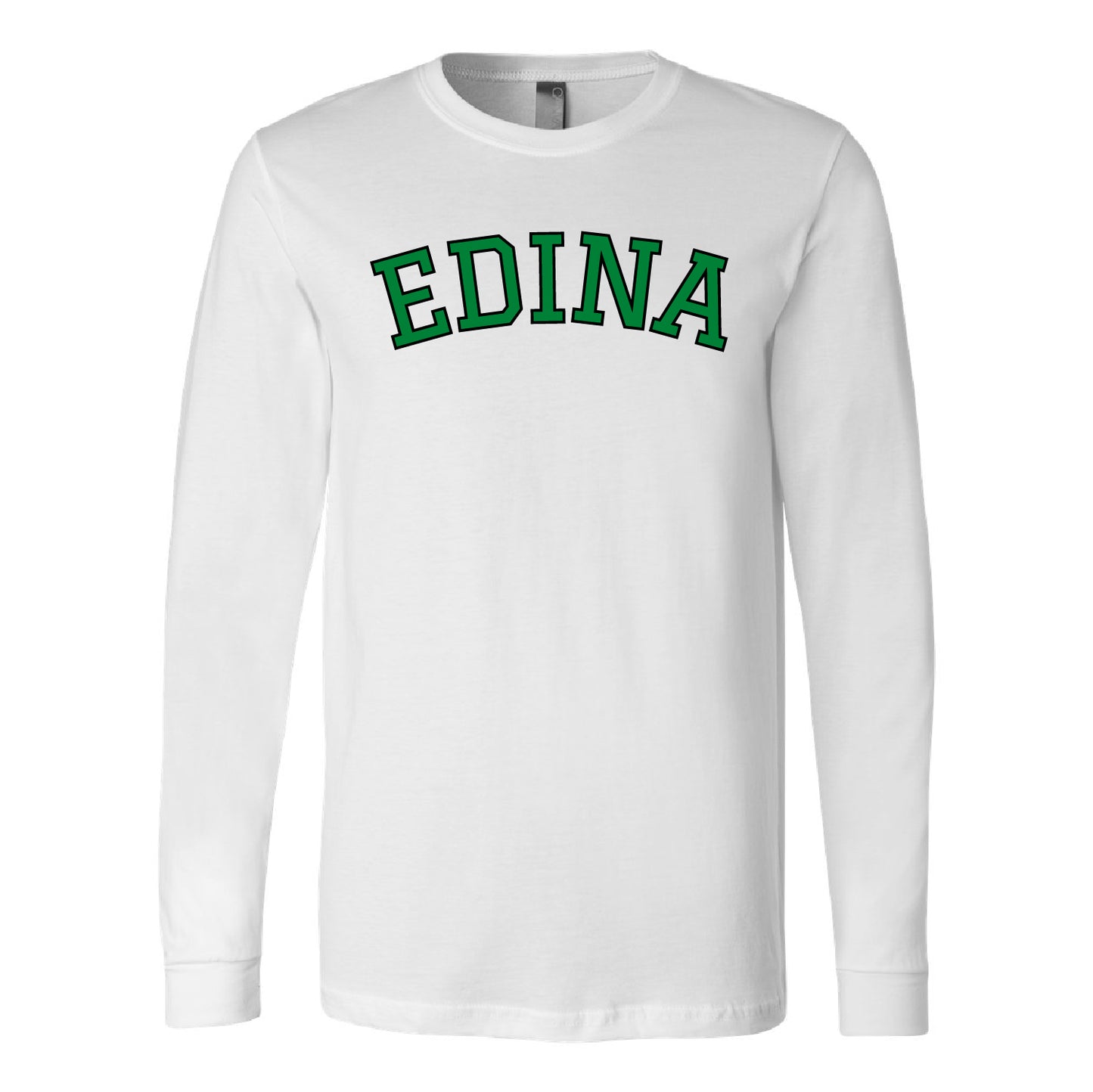 Creek Valley Elementary Unisex Jersey Long Sleeve Tee Edina Curved