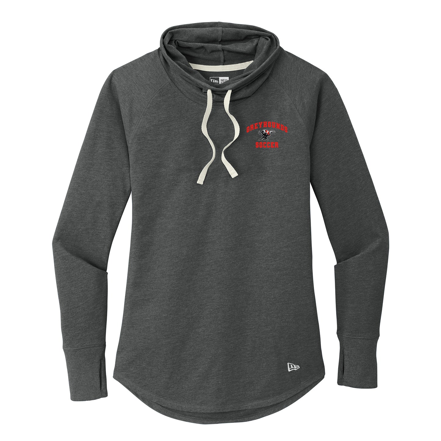 East Boys Soccer Ladies Sueded Cotton Blend Cowl Tee