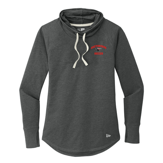 East Boys Soccer Ladies Sueded Cotton Blend Cowl Tee