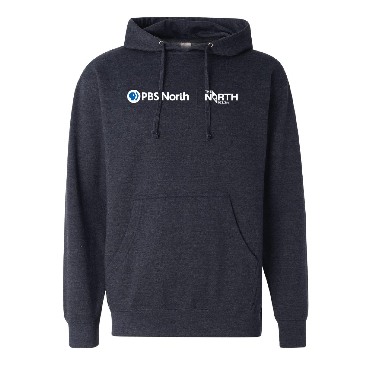 PBS North Unisex Midweight Hooded Sweatshirt - 2