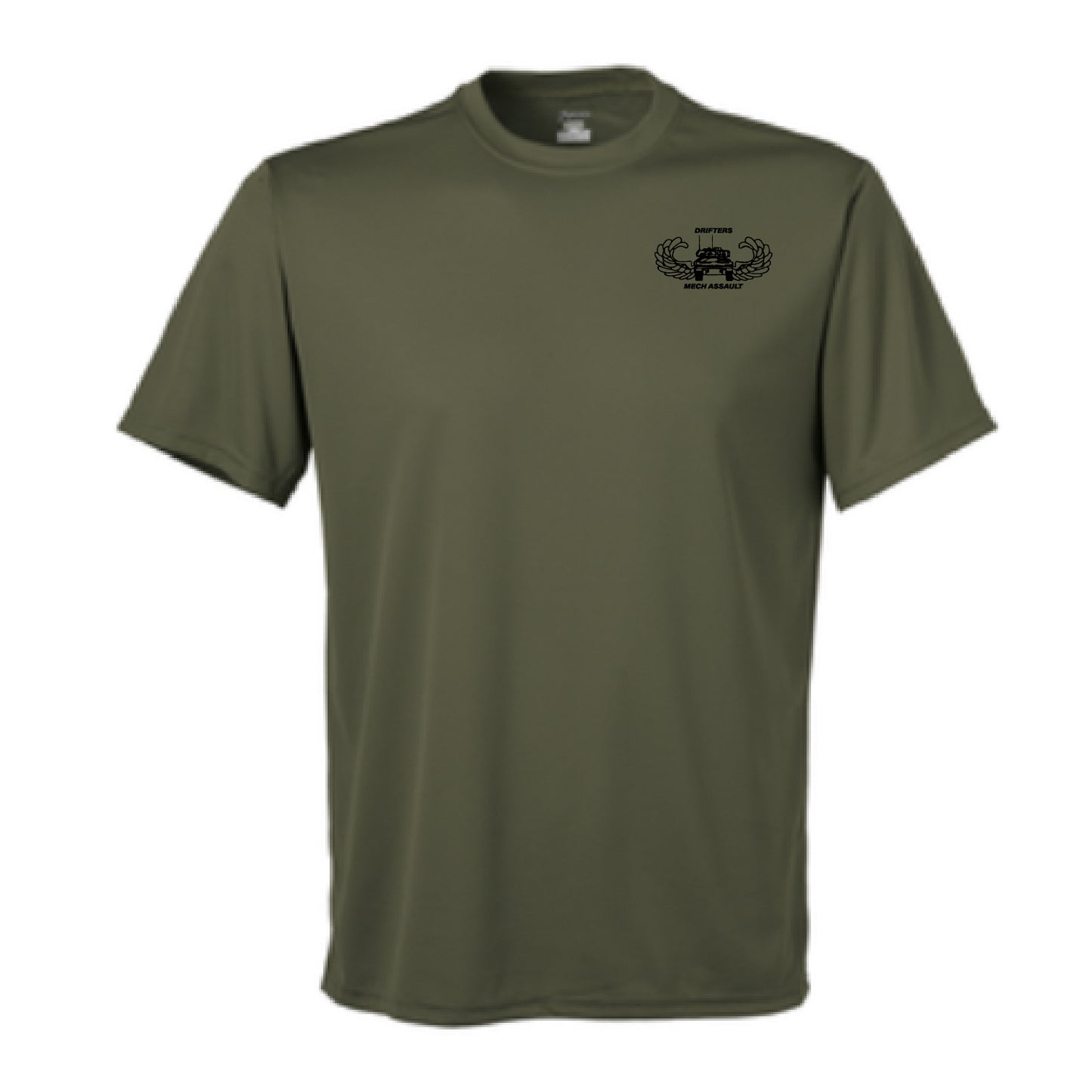 DRIFTER BLACK PERFORMANCE SHIRT