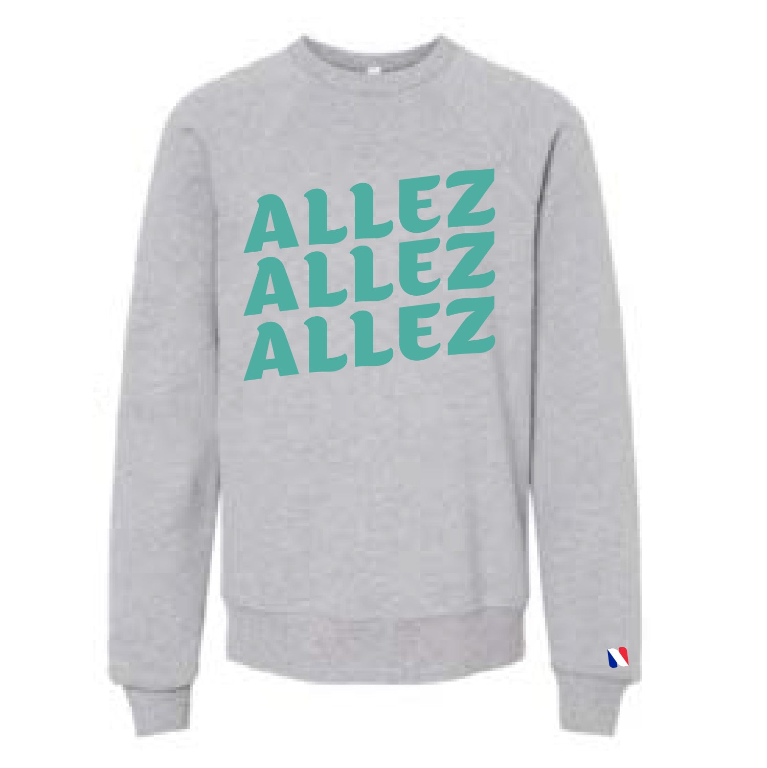 ALLEZ - YOUTH SPONGE FLEECE CREWNECK SWEATSHIRT