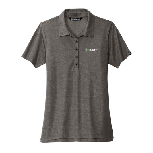 Barrett Petfood TravisMathew Women's Oceanside Heather Polo