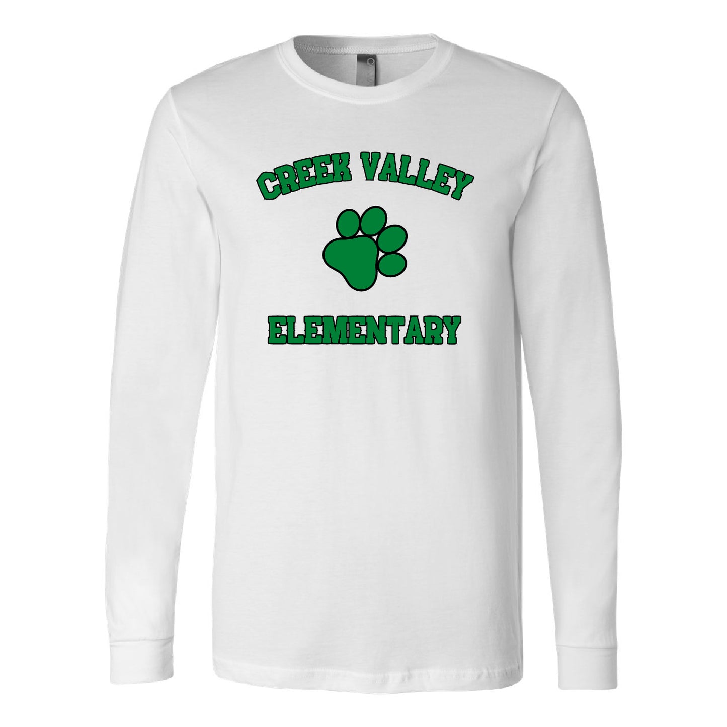 Creek Valley Elementary Unisex Jersey Long Sleeve Tee Classic