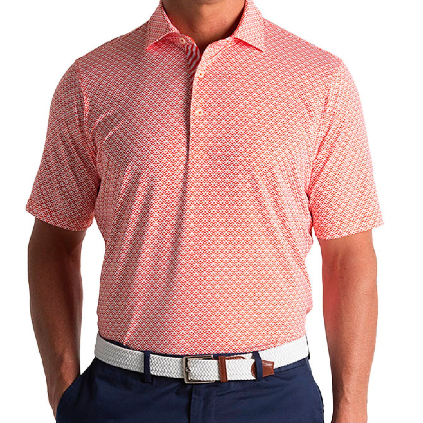 Fairway & Green Men's Summit Print Polo
