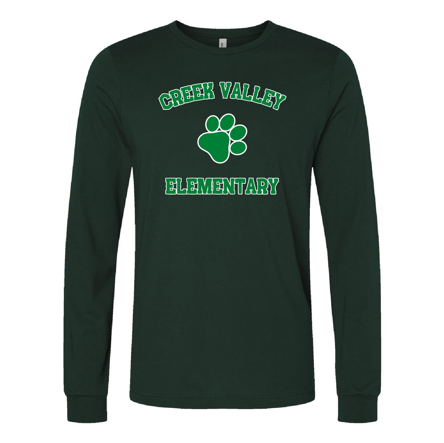 Creek Valley Elementary Unisex Jersey Long Sleeve Tee Classic