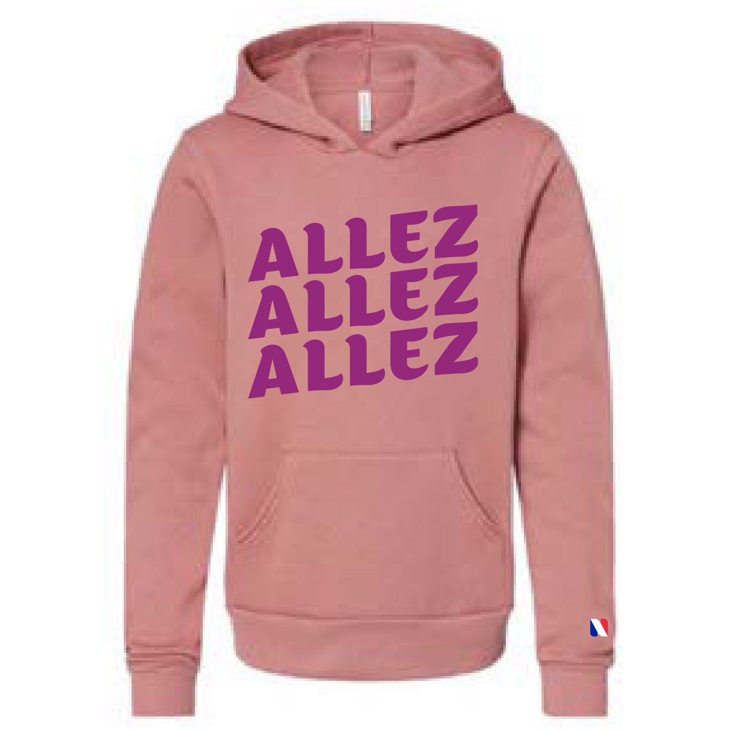 ALLEZ - YOUTH SPONGE FLEECE HOODIE