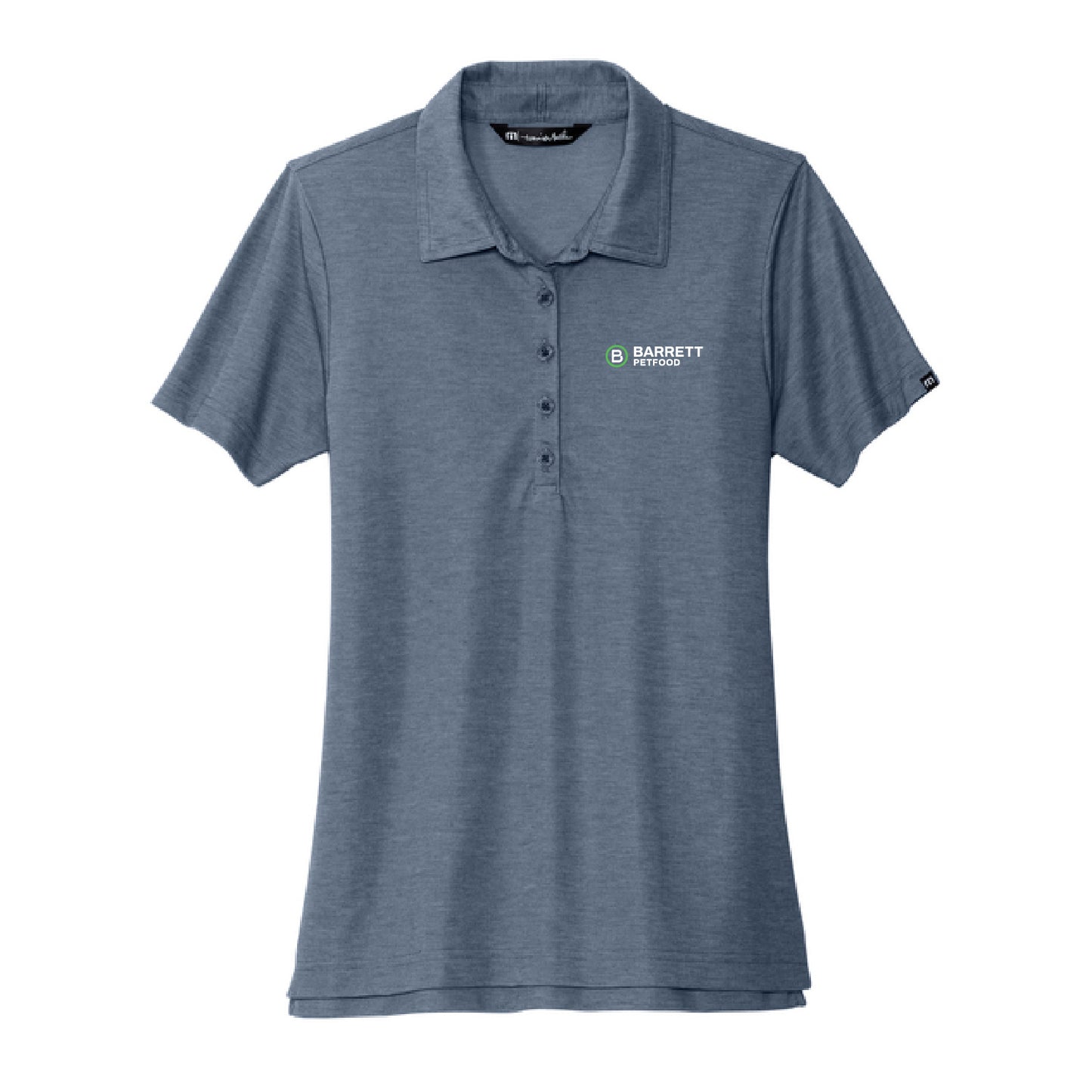 Barrett Petfood TravisMathew Women's Oceanside Heather Polo