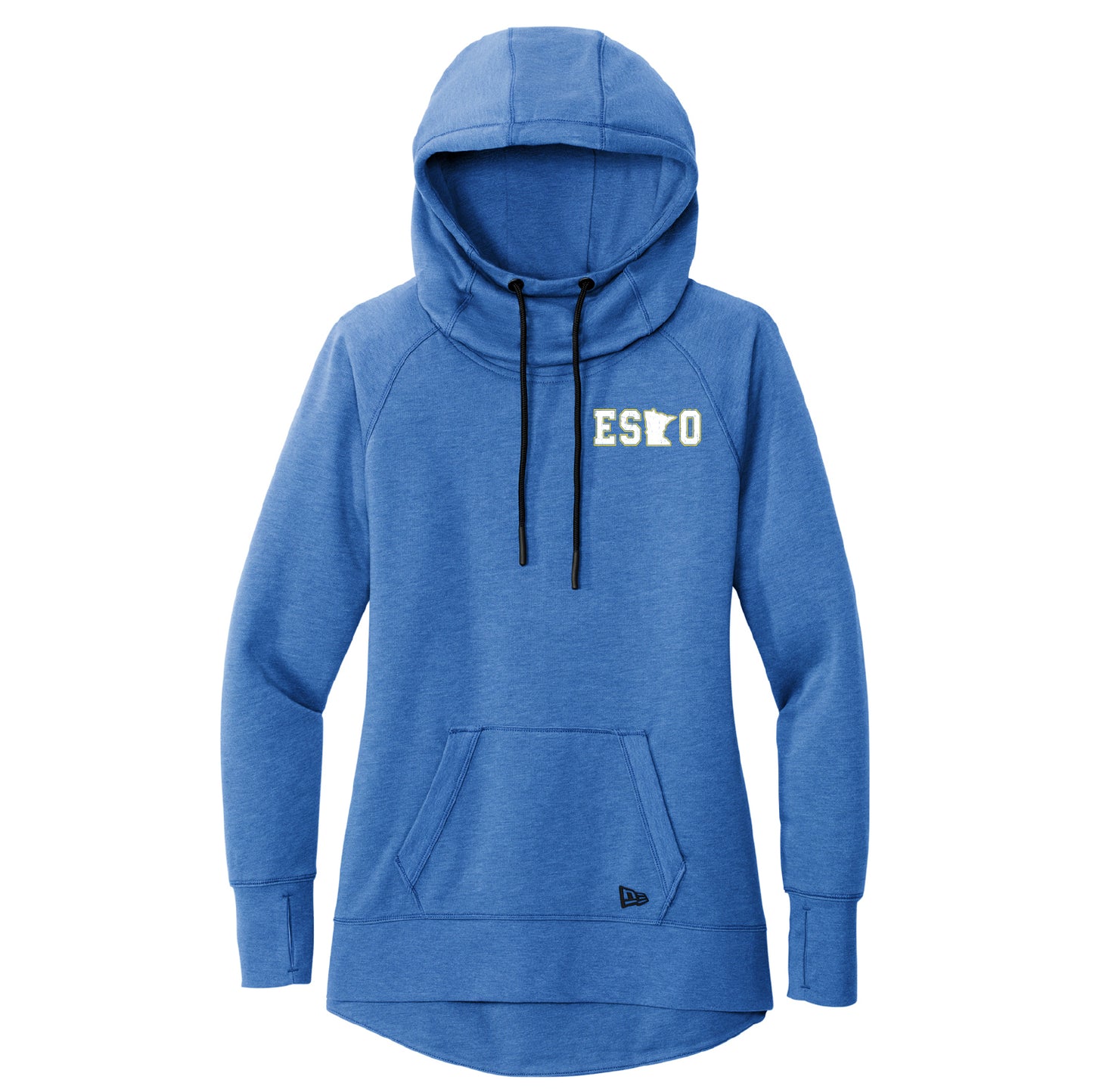 Esko Logo Ladies Tri-Blend Fleece Pullover Hoodie