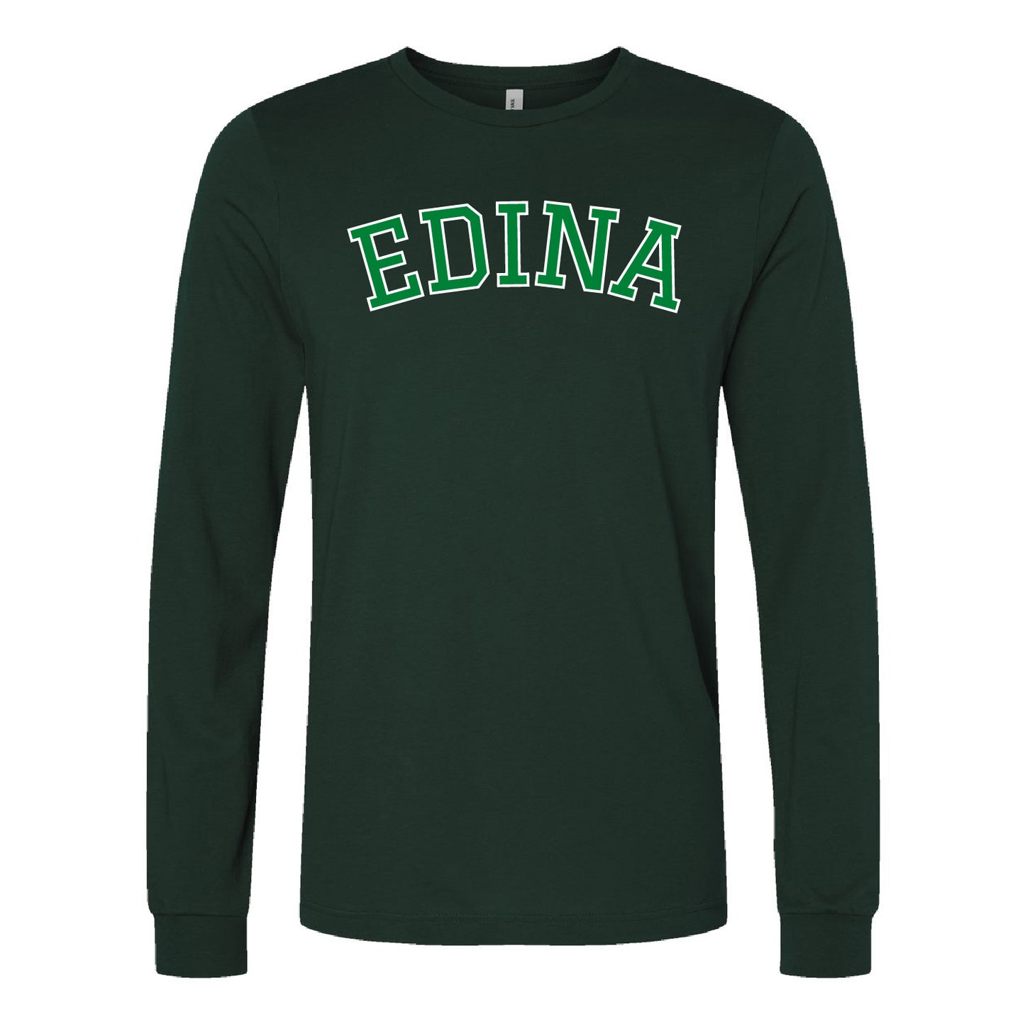 Creek Valley Elementary Unisex Jersey Long Sleeve Tee Edina Curved