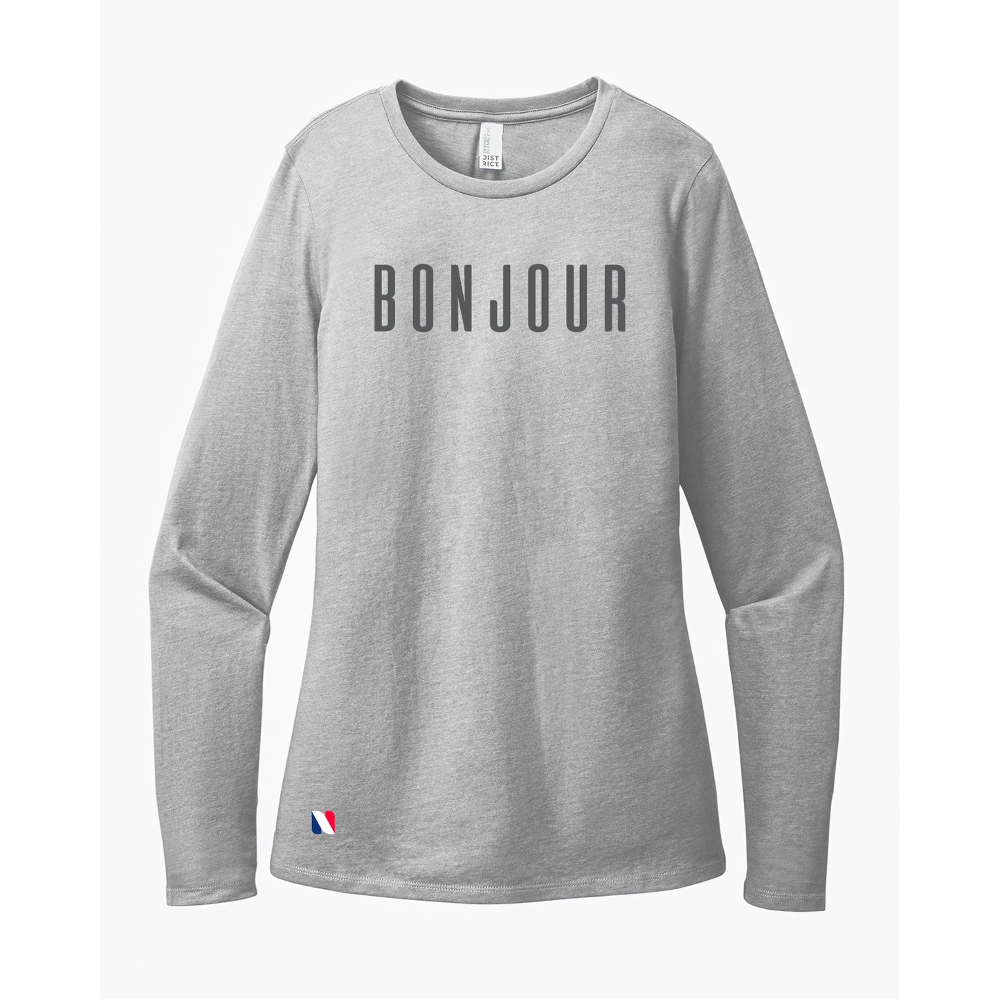 BONJOUR – Women’s Perfect Blend® CVC Long Sleeve Tee