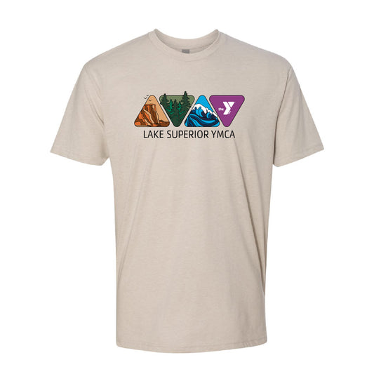 YMCA Full Color Triangle Soft Tee